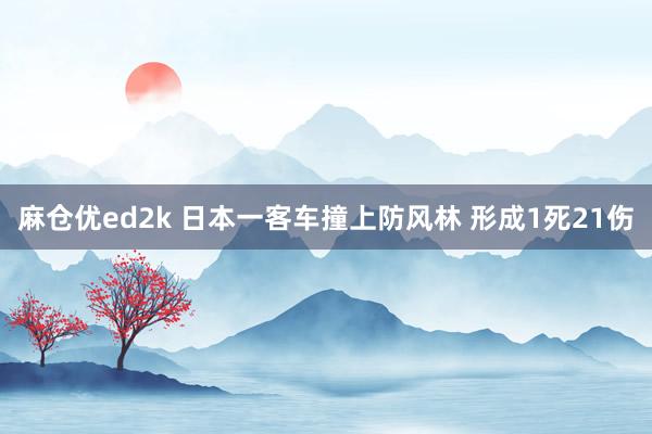 麻仓优ed2k 日本一客车撞上防风林 形成1死21伤