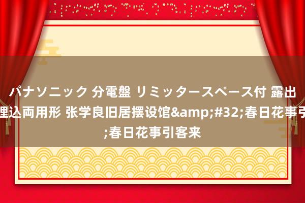 パナソニック 分電盤 リミッタースペース付 露出・半埋込両用形 张学良旧居摆设馆&#32;春日花事引客来